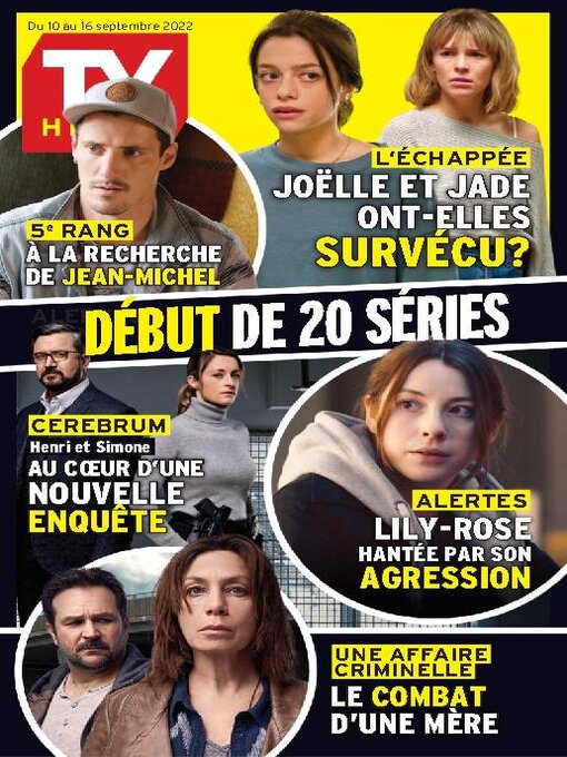 Title details for TV Hebdo by TVA Publications Inc. - Wait list